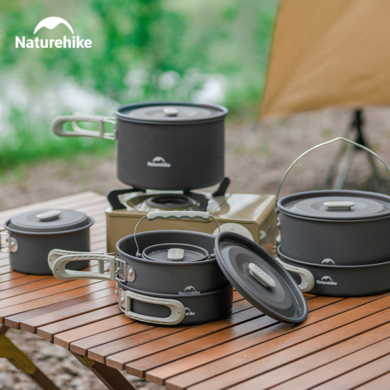 Quechua Camping Cooking Set - Naturehike Camping Cookware Kit Outdoor Cooking