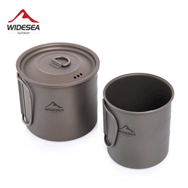 Quechua Camping Cooking Set - Widesea Cắm Trại, Titan Cốc Du