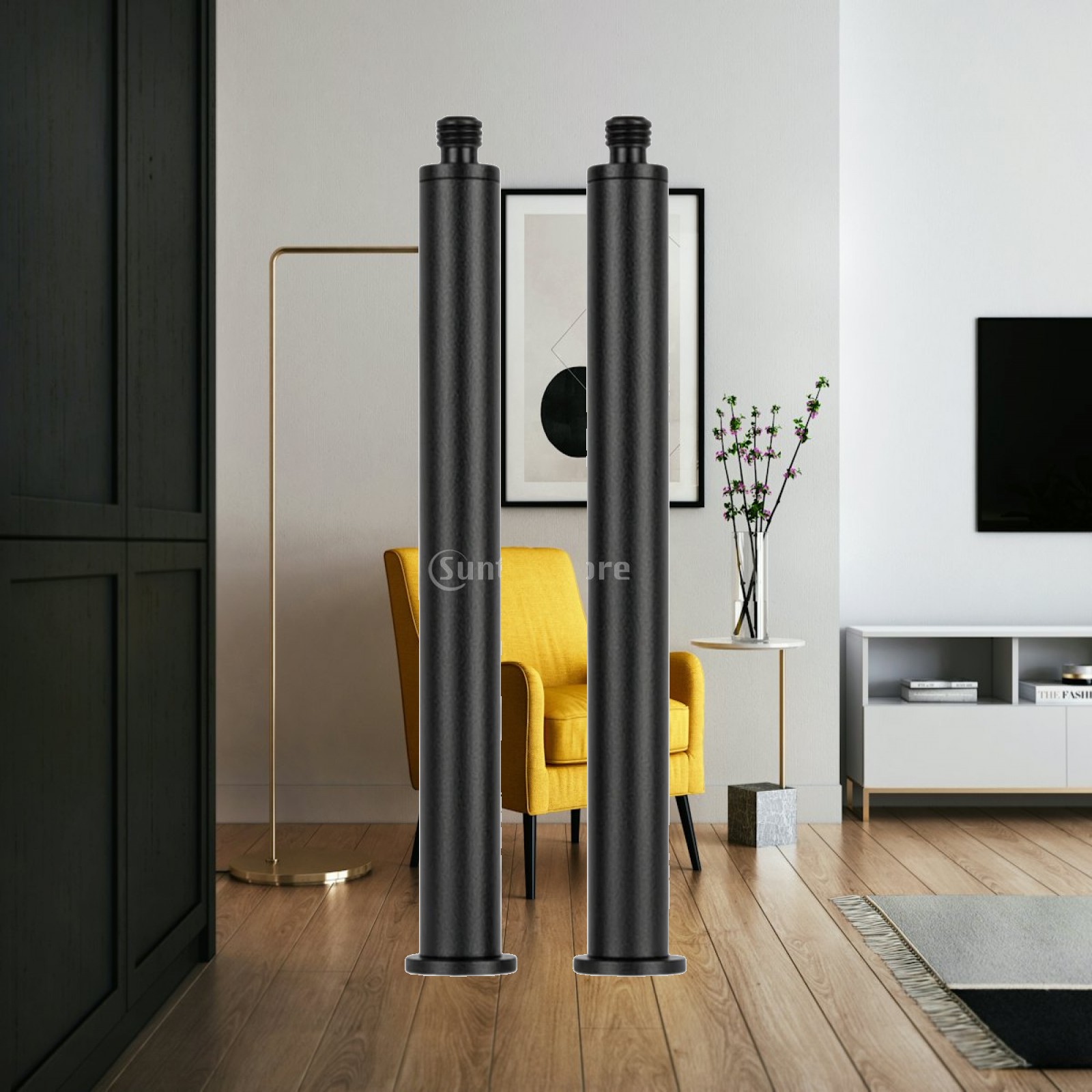 Camping Cooking Area - 2 Pieces Lamp Rack Extension Rod
