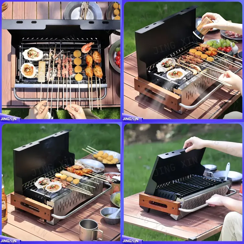 Camping Cooking Requirements - Custom for Lightweight Folding Charcoal Grill