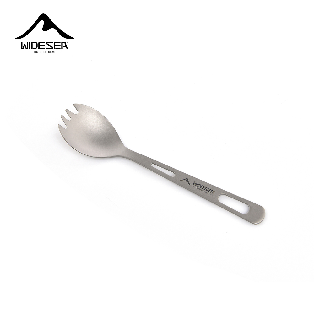 Camping Cooking Unit - Widesea Camping Cooking Set Spork Titanium