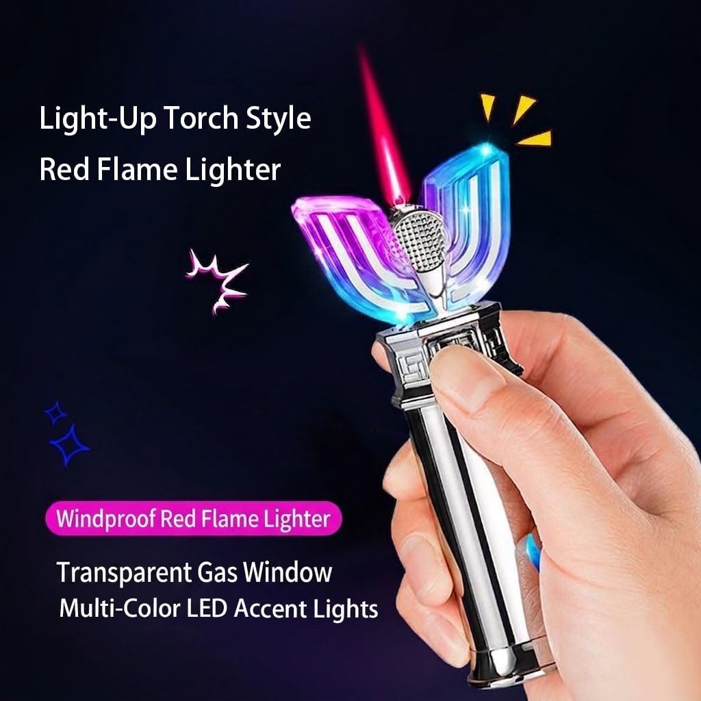 Camping Cooking Flame - Butane-free, Creative Lighter, Direct-flame Type, Adjustable
