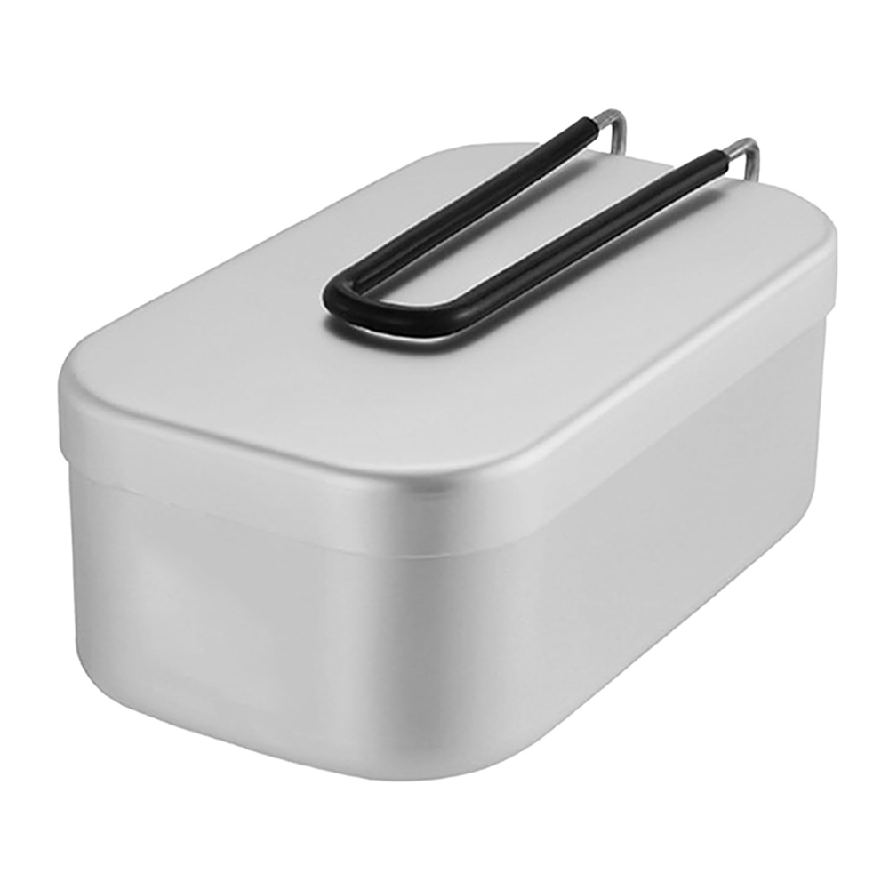 Camping Cooking Unit - 800ML Aluminum Lunch Boxes Outdoor Camping