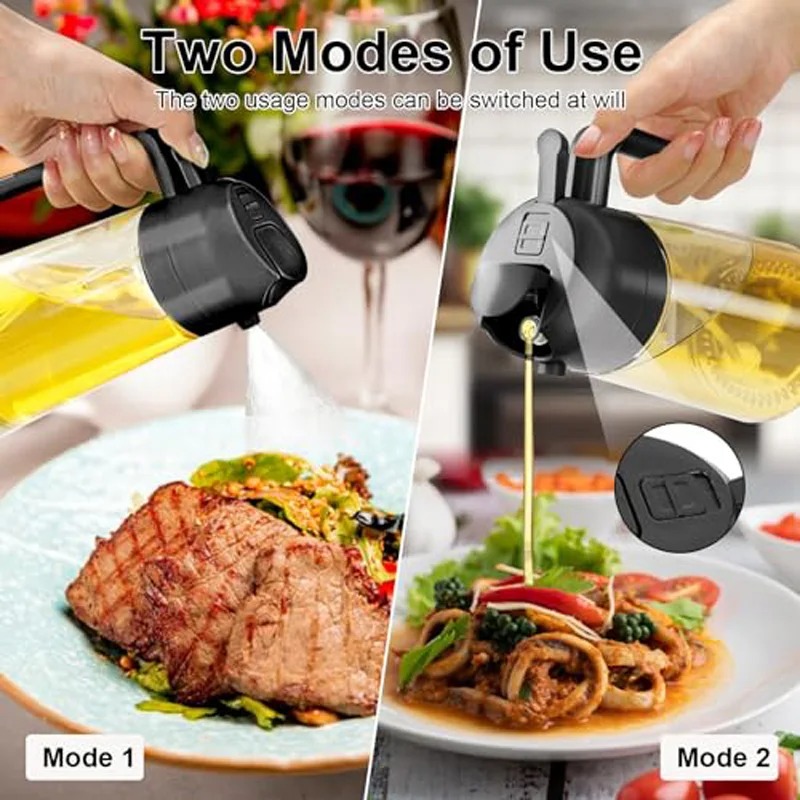 Camping Cooking Oil Bottle - Kitchen Oils Spray Olive Oil Cruet