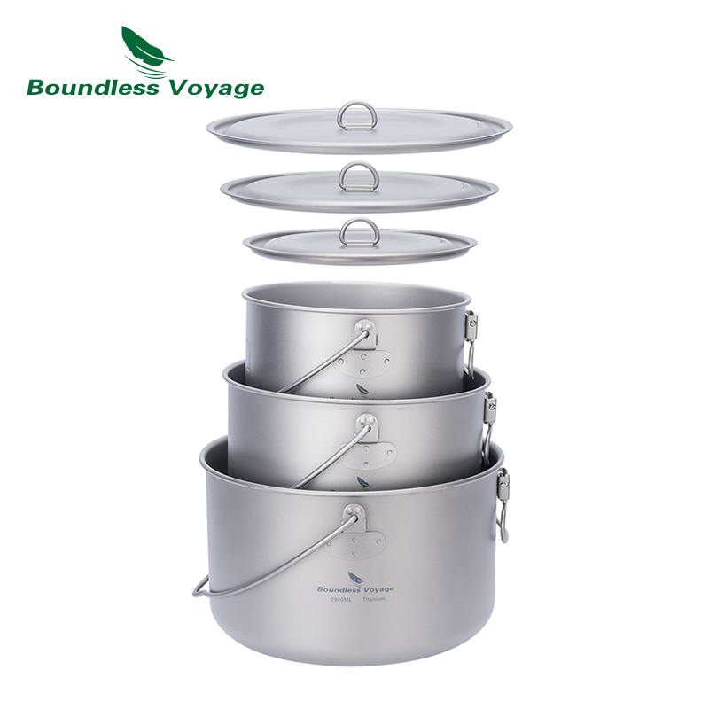 Camping Cooking Ware Set - VÔ BIÊN Chuyến Hải Hành Titan