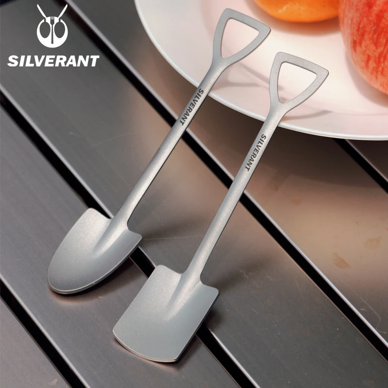 Camping Cooking Set Lightweight - EDC Titanium Di Động Xẻng Hình
