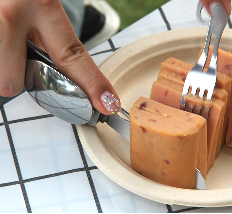 Multi-function Camping Fork Sp - đánh giá và giá Quechua Camping Cooking Set