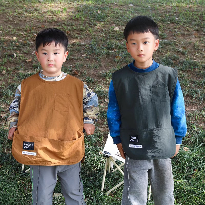 Oilproof Waterproof Kids Apron - đánh giá và giá Camping Cooking Kids