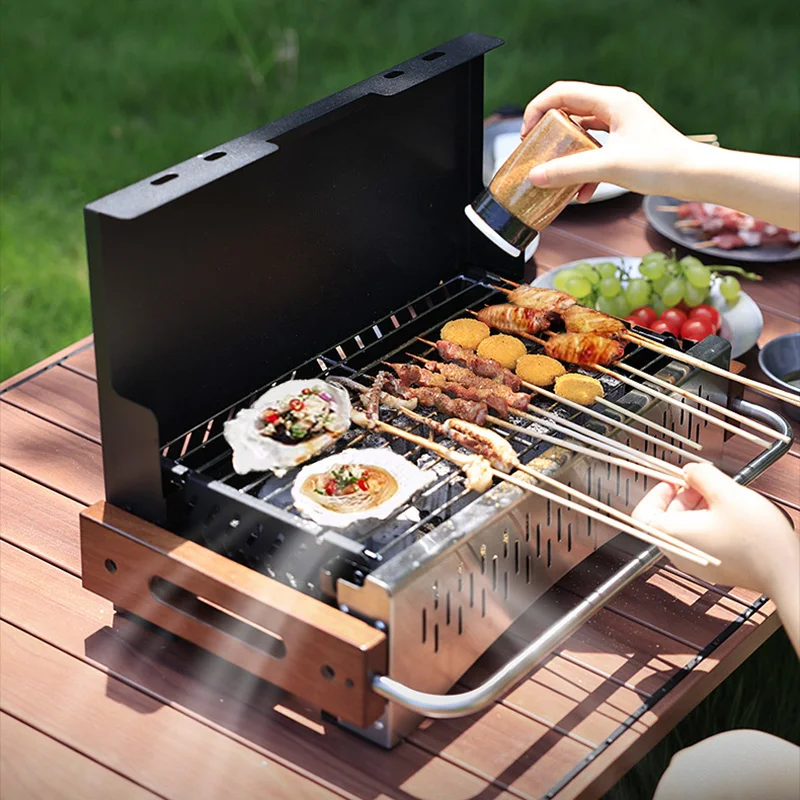 Lightweight Folding Charcoal G - đánh giá và giá Camping Cooking Requirements