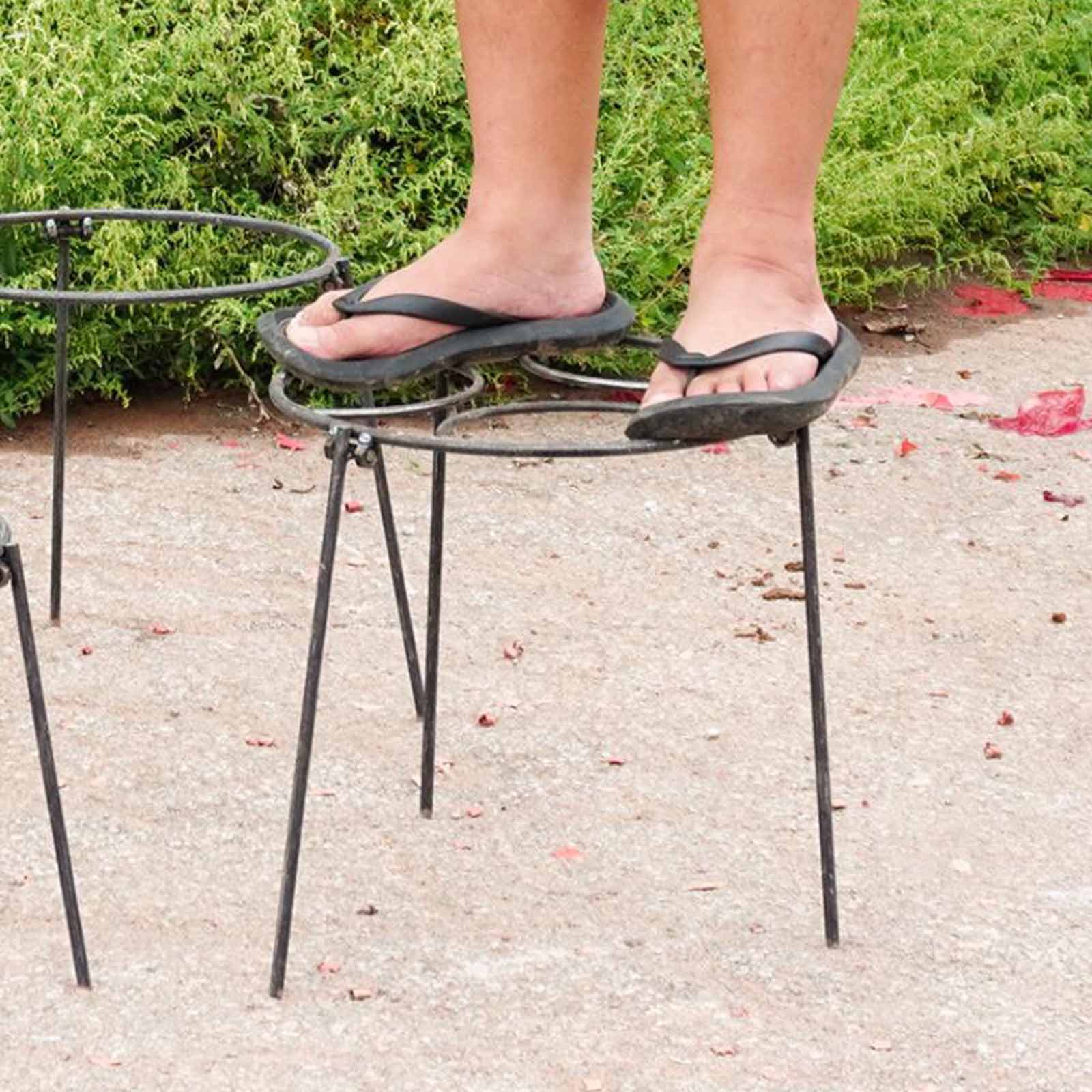 Campfire Tripod Folding Grill  - đánh giá và giá Camping Cooking Pot Tripod