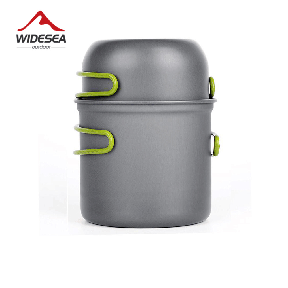 Widesea Camping Cooking Utensi - đánh giá và giá Quechua Camping Cooking Set