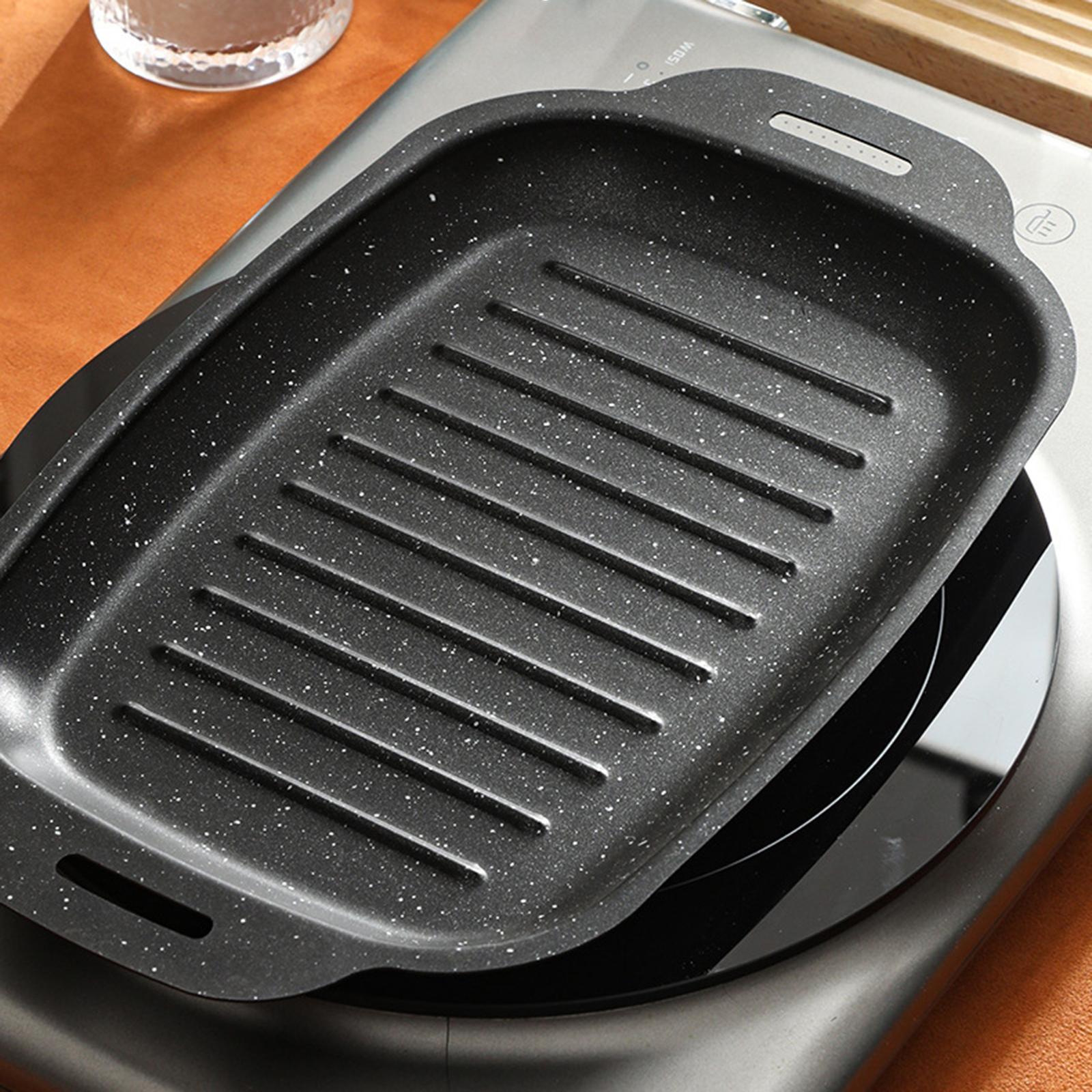 BBQ Pan Nonstick Carbon Steel  - đánh giá và giá Camping Cooking Set Non Stick