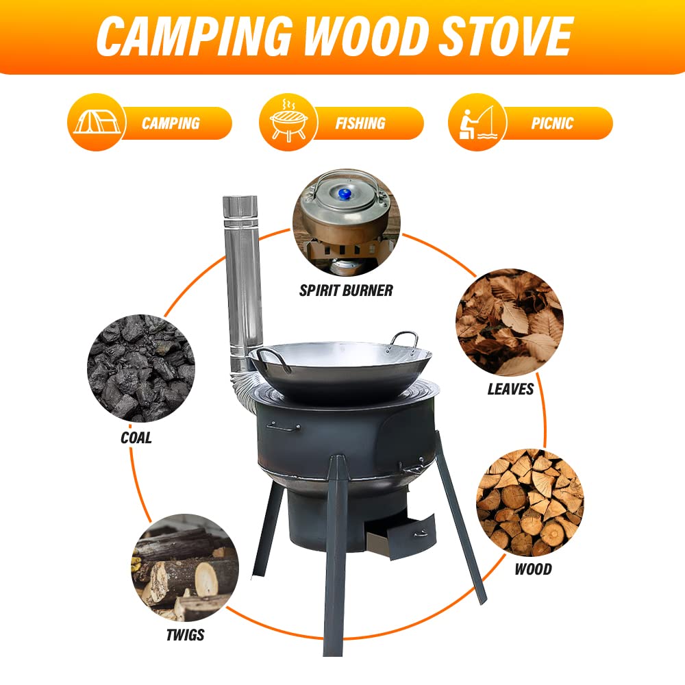 68cm Portable Detachable Outdo - đánh giá và giá Camping Cooking Hot Plate
