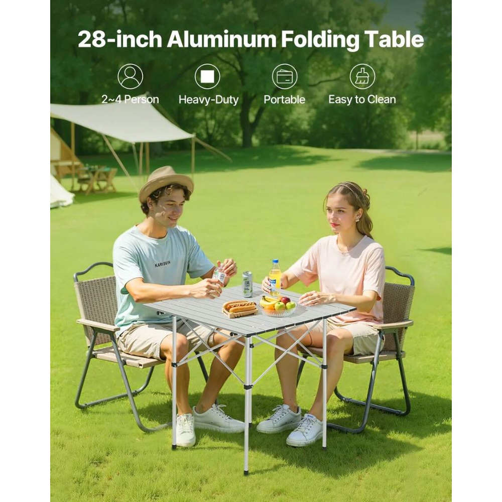 Portable Folding Camping Table - đánh giá và giá Camping Cooking Requirements