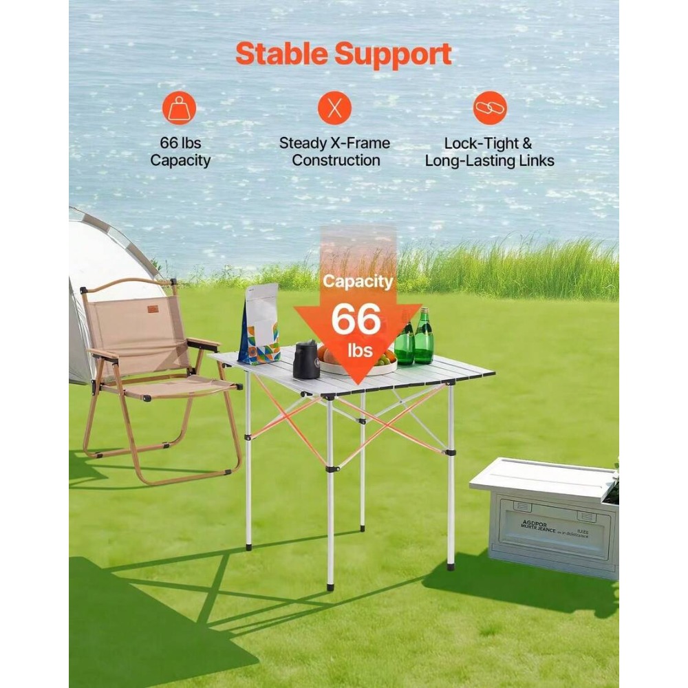 Portable Folding Camping Table - đánh giá và giá Camping Cooking Requirements
