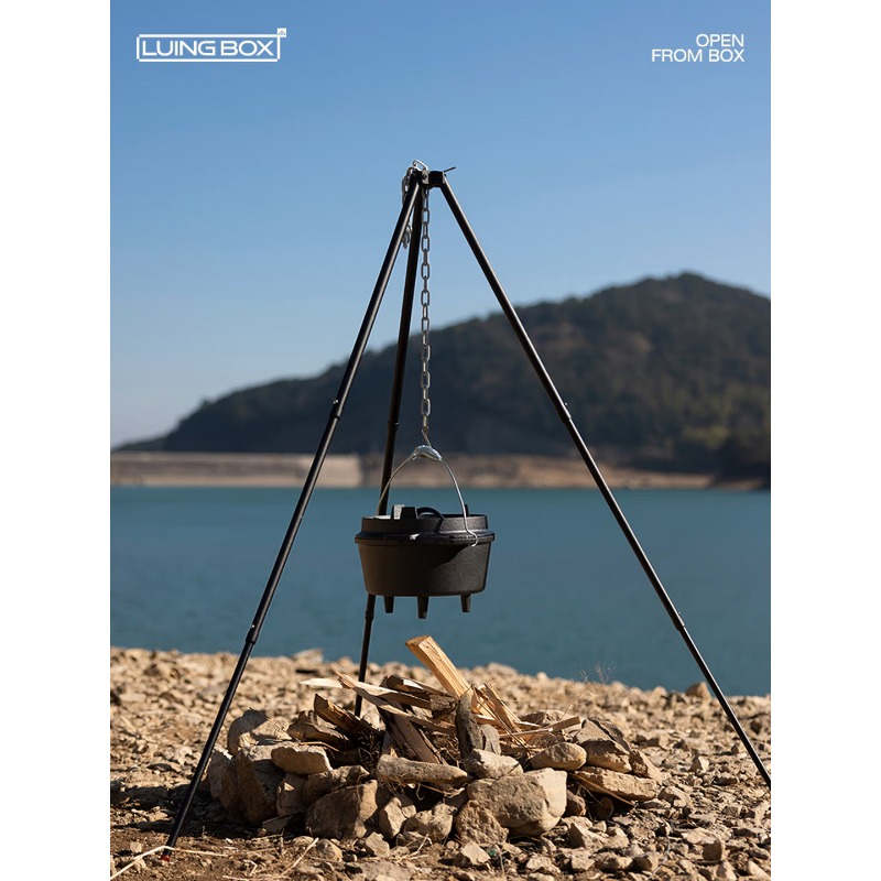 Aluminum Alloy Hanging Pot Bra - đánh giá và giá Camping Cooking Pot Tripod