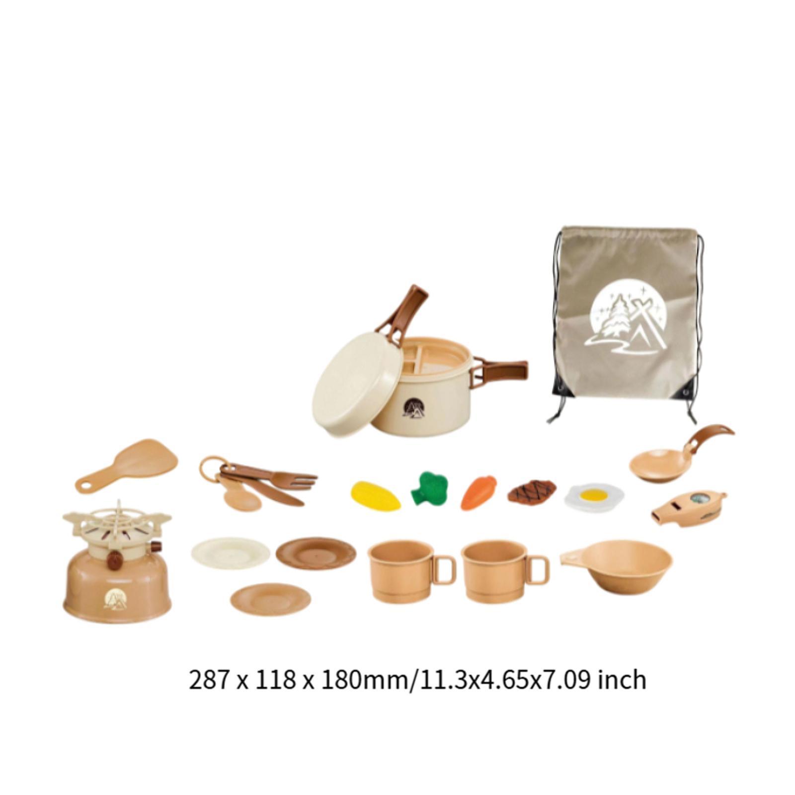 22 Pieces Kids Camping Cooking - đánh giá và giá Camping Cooking Kids
