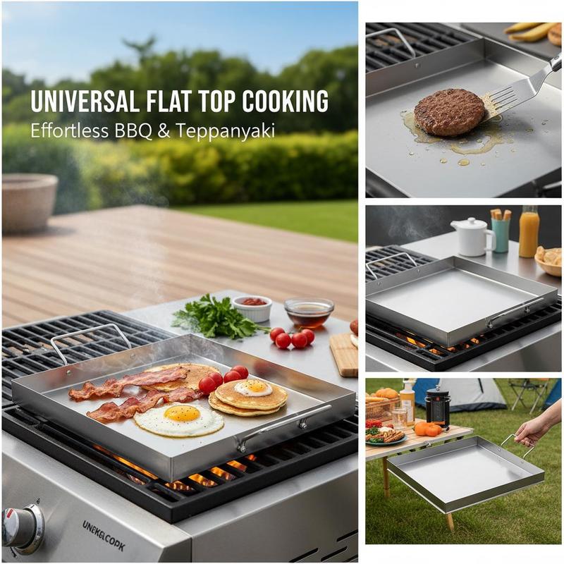 Universal Flat Top Griddle 18x - đánh giá và giá Camping Cooking Set
