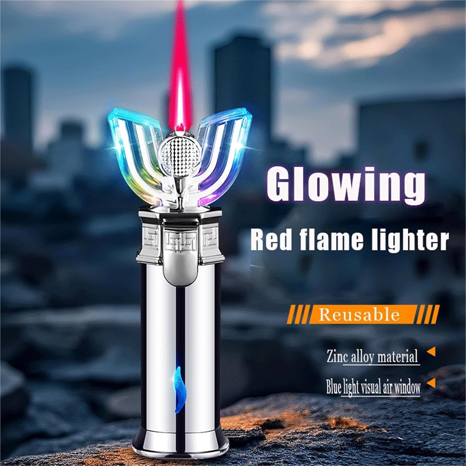 Butane-free, Creative Lighter, - đánh giá và giá Camping Cooking Flame