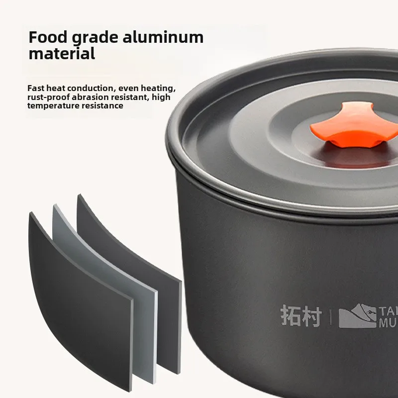 High Quality Outdoor Tableware - đánh giá và giá Quality Camping Cooking Set