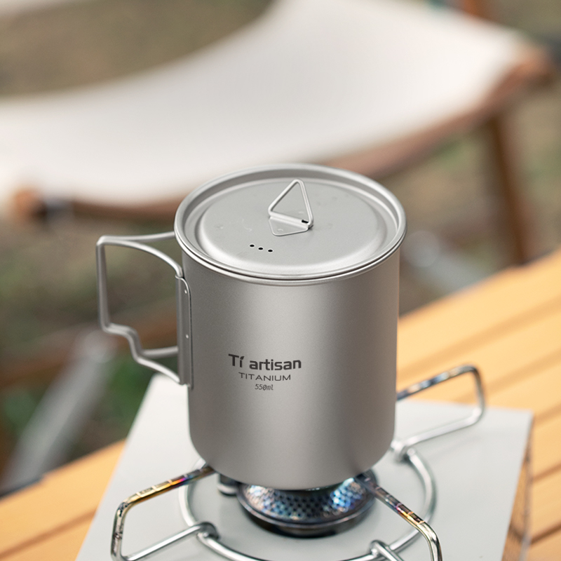 Tiartisan Outdoor Titanium Lig - đánh giá và giá Camping Cooking Set Non Stick