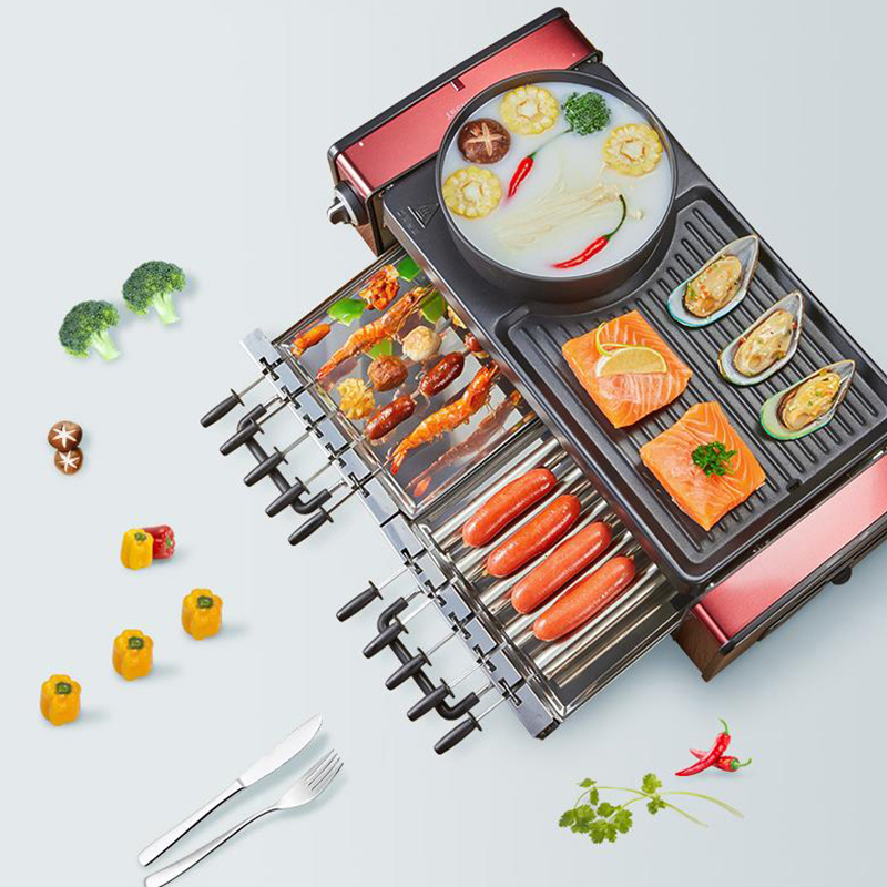 Electric Grill Camping Hot Pot - đánh giá và giá Camping Cooking Hot Plate