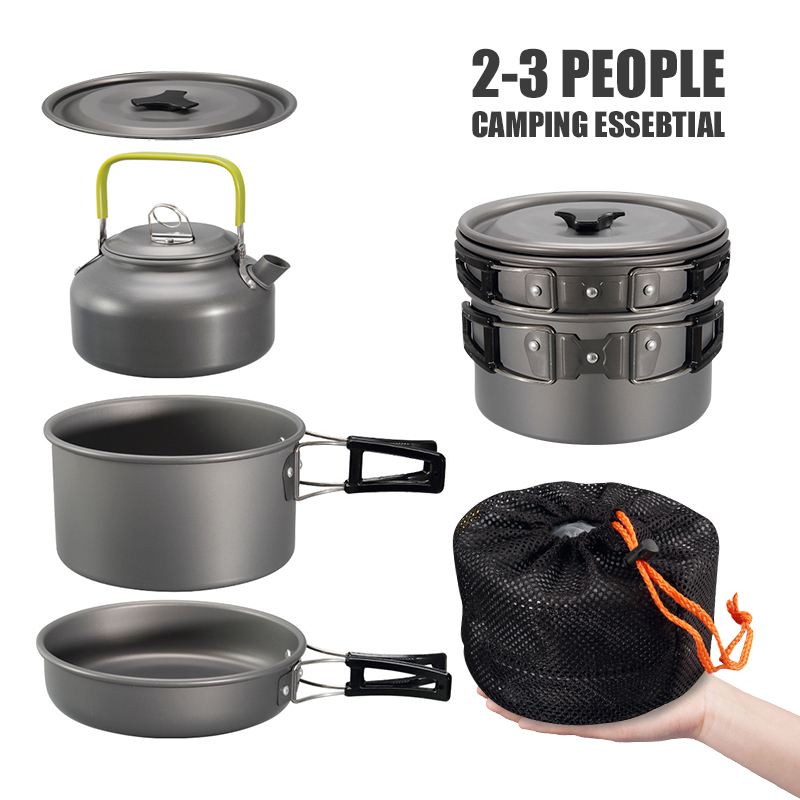 WESTTUNE Camping Cookware Kit  - đánh giá và giá Camping Cooking Unit