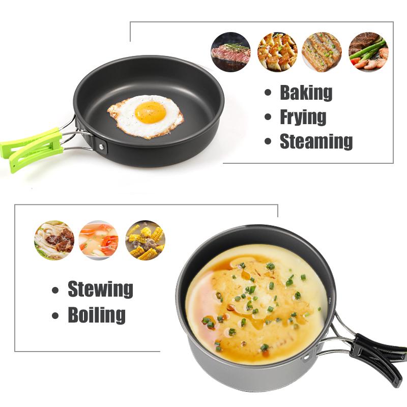 WESTTUNE Camping Cookware Kit  - đánh giá và giá Camping Cooking Unit