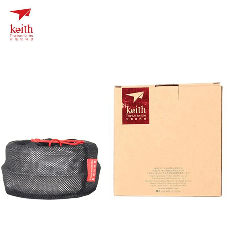 Keith 3PCS Titanium Cookware P - đánh giá và giá Camping Cooking Set