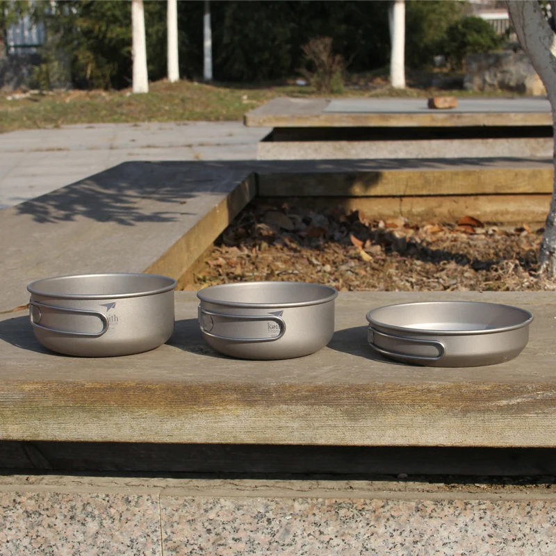 Keith 3PCS Titanium Cookware P - đánh giá và giá Camping Cooking Set