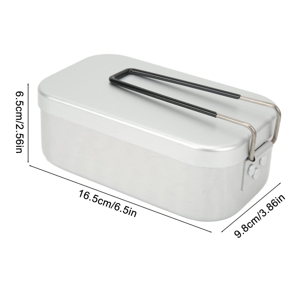 800ML Aluminum Lunch Boxes Out - đánh giá và giá Camping Cooking Unit