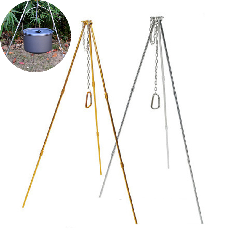 Outdoor Camping Tripod, Durabl - đánh giá và giá Camping Cooking Pot Tripod