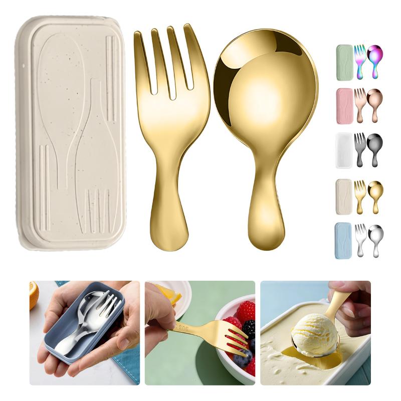 Stainless Steel Tableware Set  - đánh giá và giá Camping Cooking Set