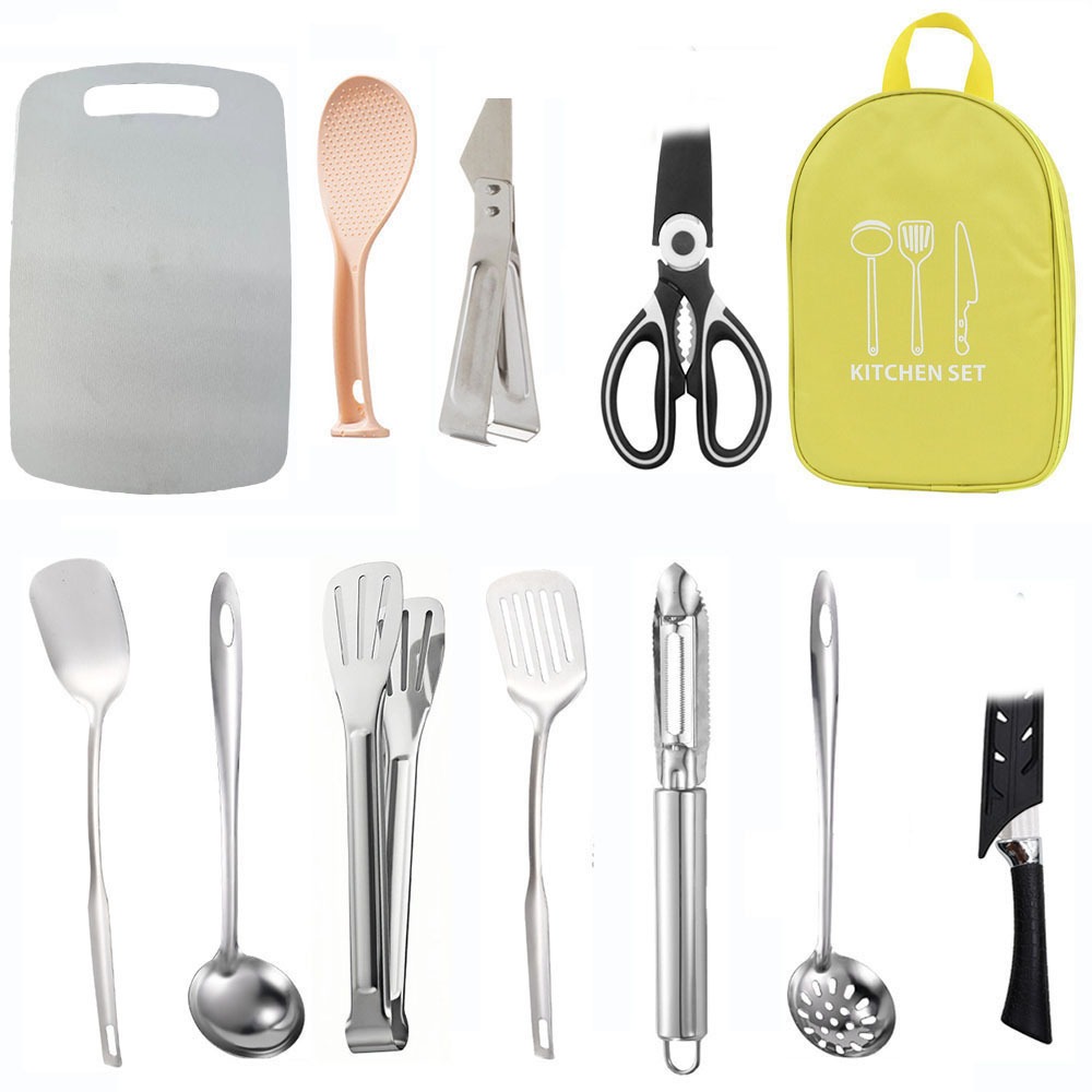 Camping Cookware Storage Bag-C - đánh giá và giá Quechua Camping Cooking Set
