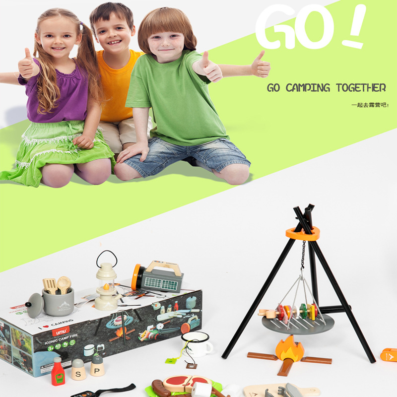 Educational Toy for Kids Funny - đánh giá và giá Camping Cooking Kids