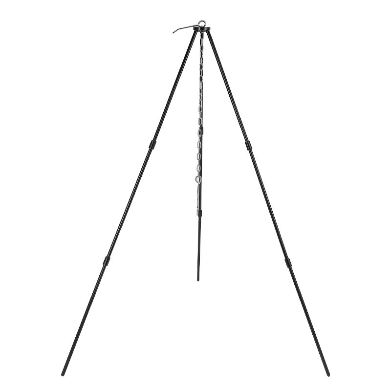 Portable Outdoor Cooking Tripo - đánh giá và giá Camping Cooking Pot Tripod