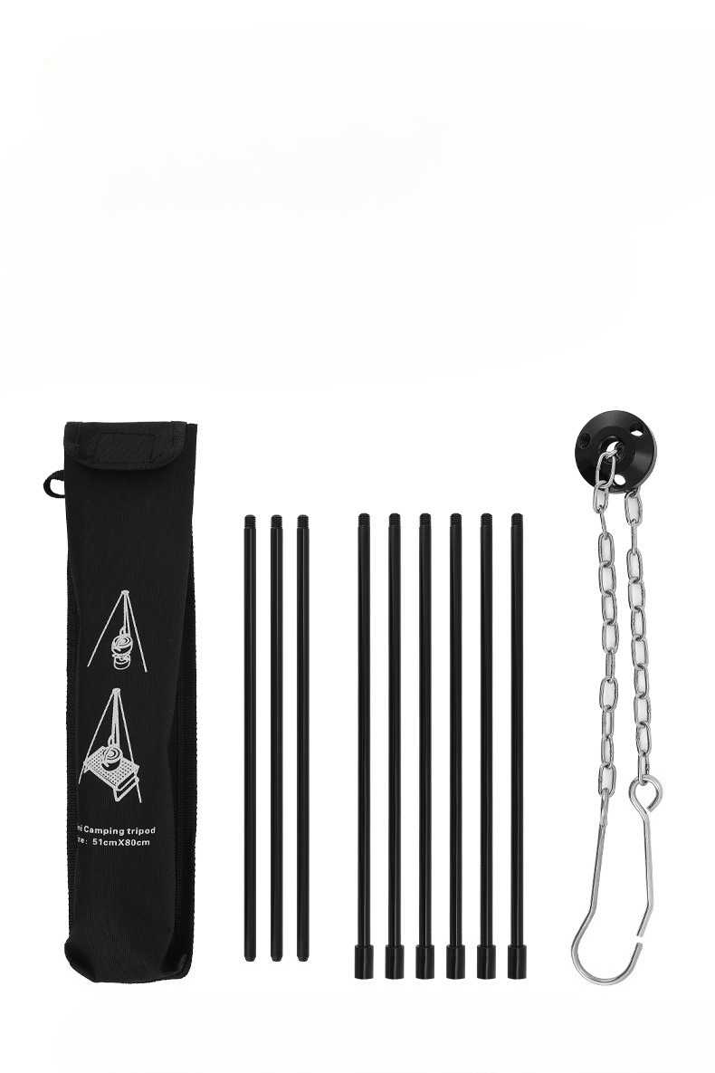 Portable Outdoor Cooking Tripo - đánh giá và giá Camping Cooking Pot Tripod