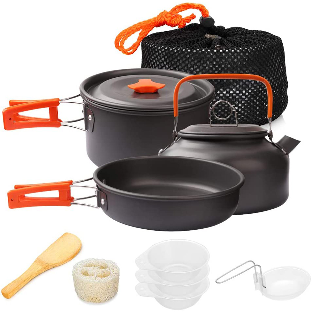 Cắm Trại Nồi Bộ Ngoài Trời Nhô - đánh giá và giá Camping Cooking Unit