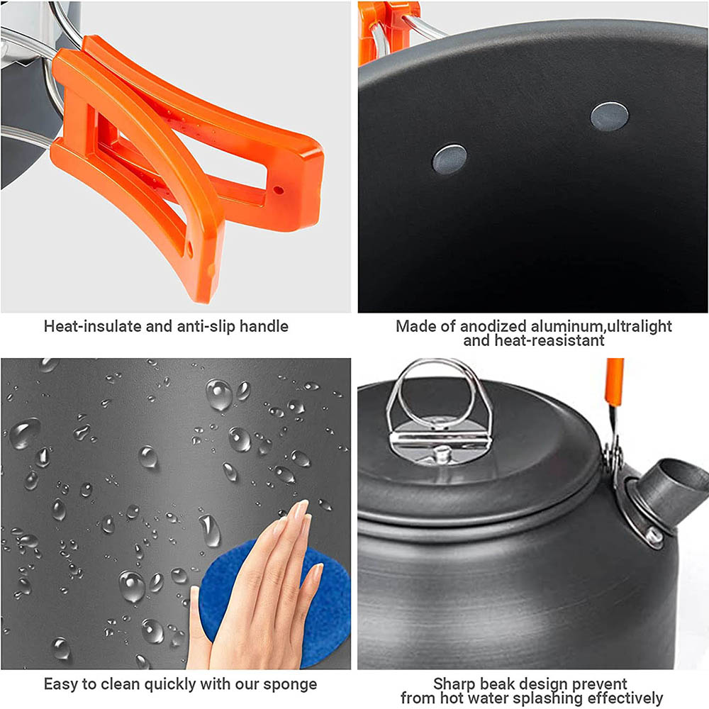 Cắm Trại Nồi Bộ Ngoài Trời Nhô - đánh giá và giá Camping Cooking Unit
