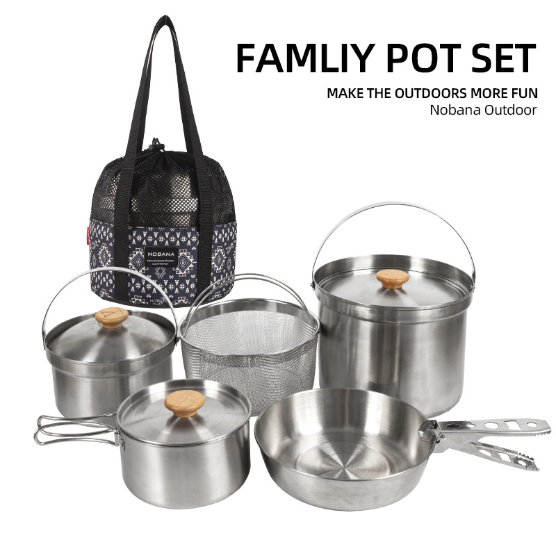 NOBANA Newest Outdoor Stainles - đánh giá và giá Camping Cooking Unit