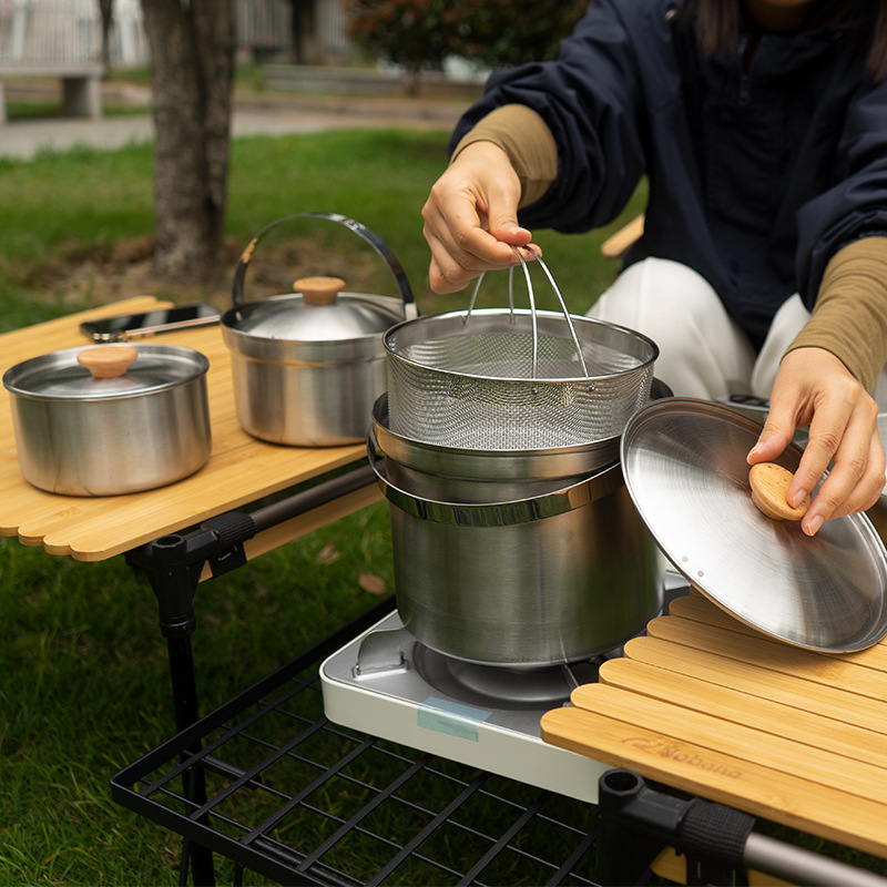NOBANA Newest Outdoor Stainles - đánh giá và giá Camping Cooking Unit