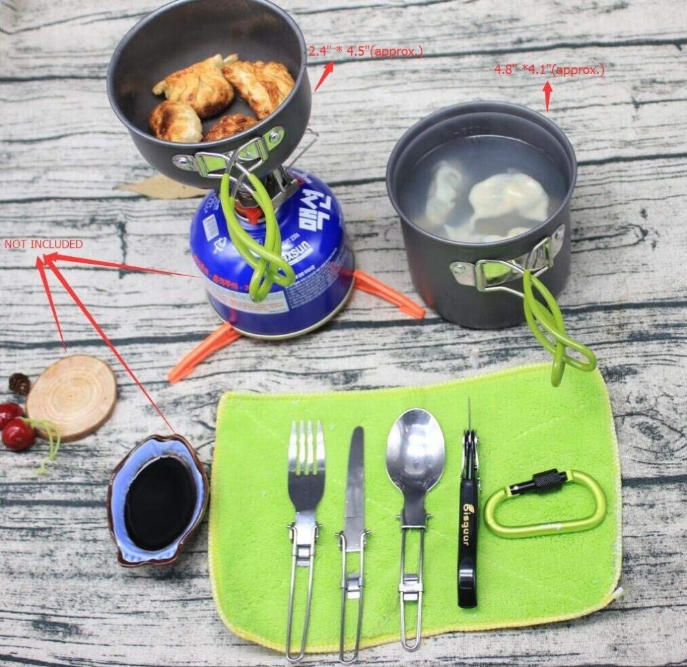 12-17 Chiếc Cắm Trại Nồi Bếp G - đánh giá và giá Camping Cooking Pot Tripod
