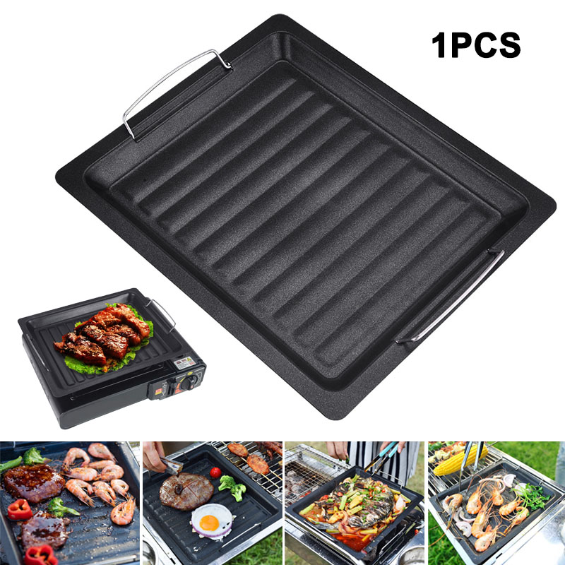 Outdoors Thick Square Grill Pa - đánh giá và giá Camping Cooking Set Non Stick