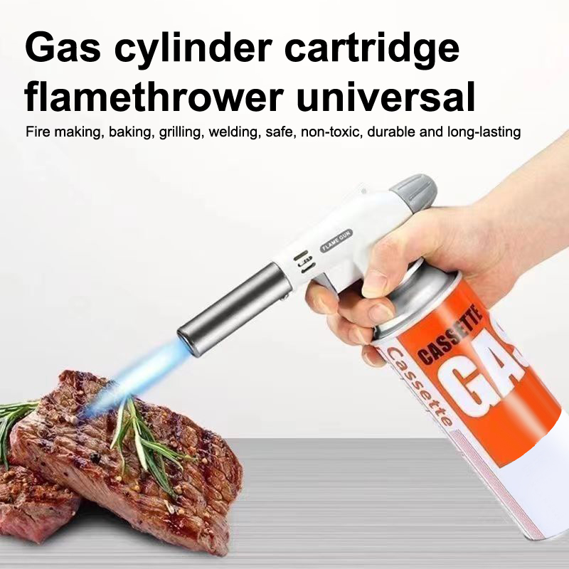 Portable Butane Torch Lighter  - đánh giá và giá Camping Cooking Flame
