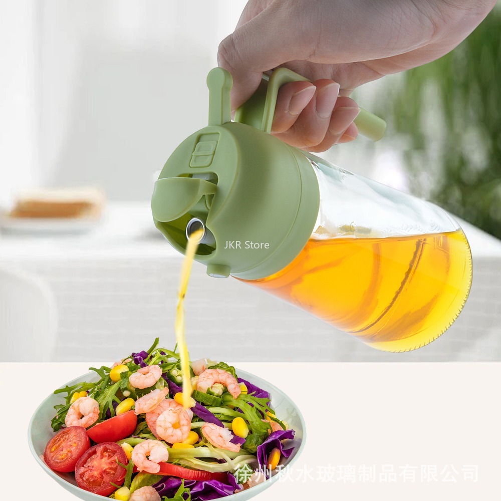 2 in 1 Olive Oil Sprayer Dispe - đánh giá và giá Camping Cooking Oil Bottle