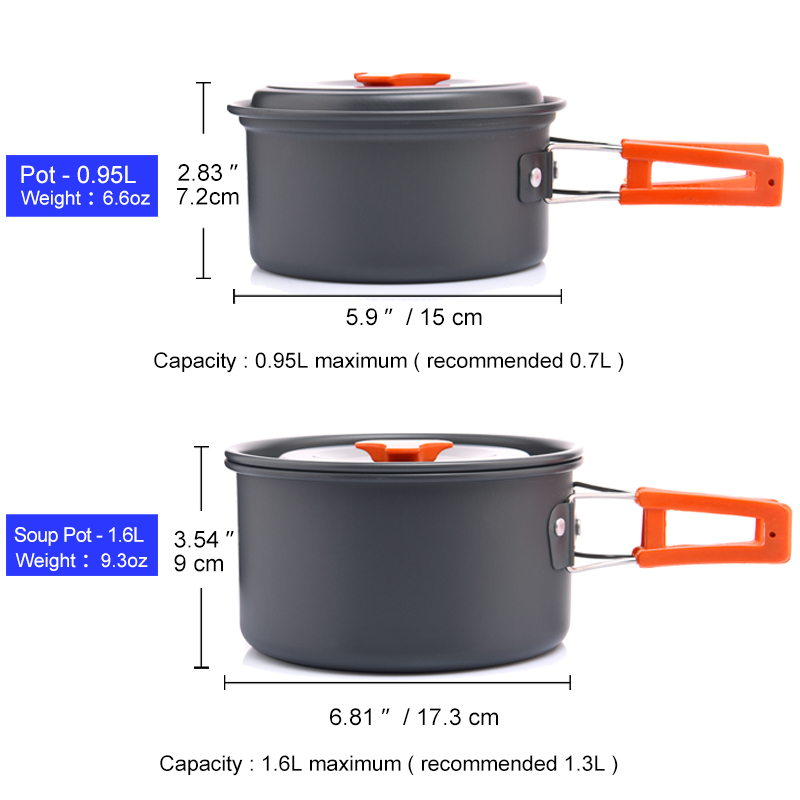 Widesea Camping Outdoor Cookwa - đánh giá và giá Camping Cooking Unit
