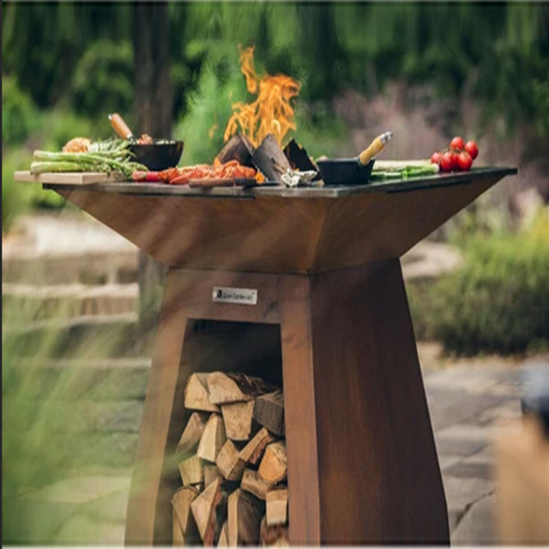 Customized Corten Steel BBQ Gr - đánh giá và giá Camping Cooking Equipment Electric