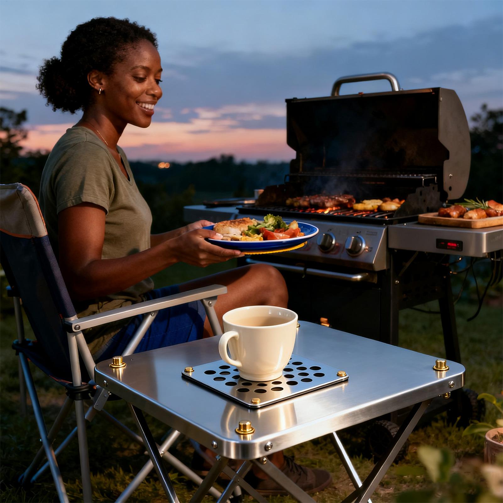 Trivets For Hot Pots And Pans  - đánh giá và giá Camping Cooking Hot Plate