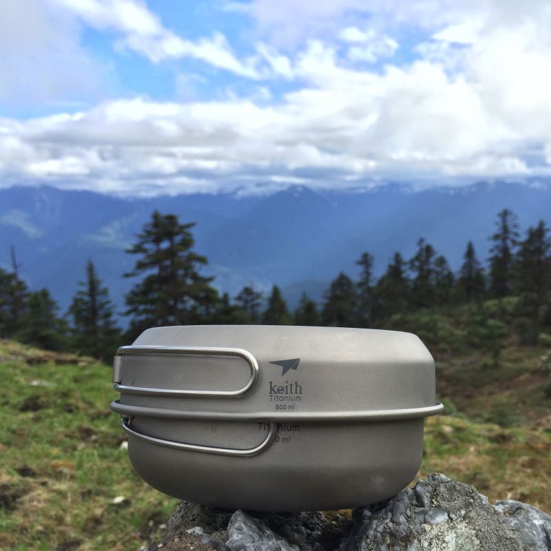 KEITH Titanium Ti6053 3-Piece  - đánh giá và giá Camping Cooking Hot Plate