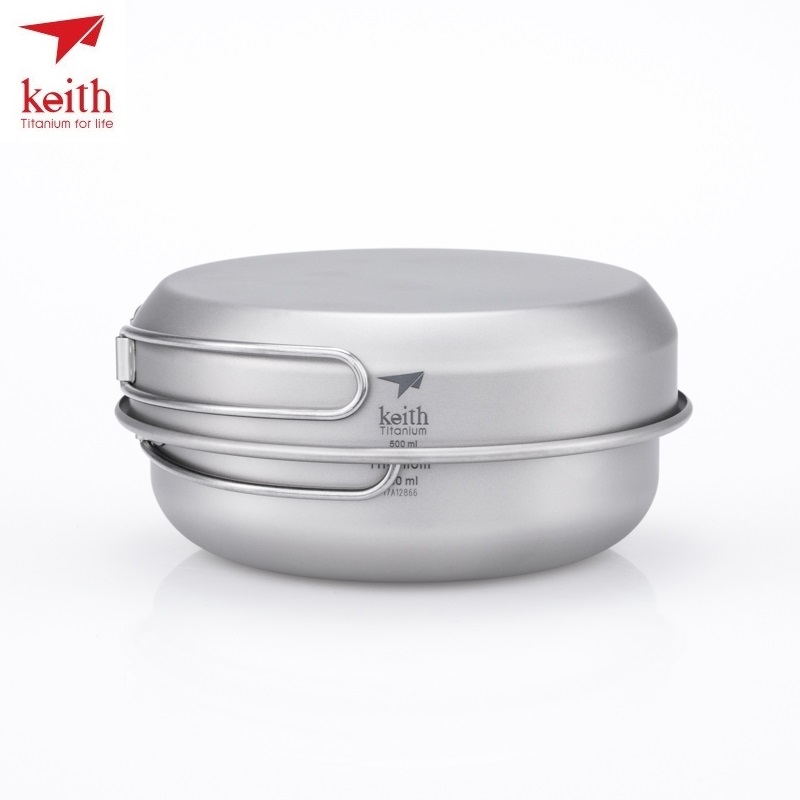 KEITH Titanium Ti6053 3-Piece  - đánh giá và giá Camping Cooking Hot Plate